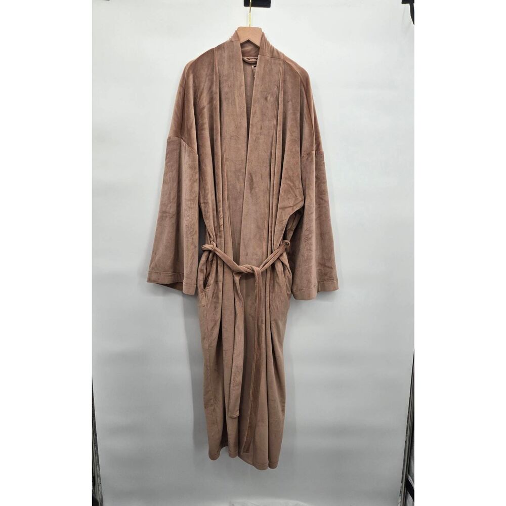 Skims Velour Long Bathrobe Size Medium - Picture 1 of 7